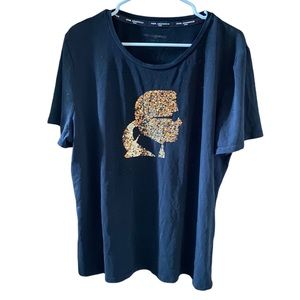 Karl Lagerfeld Sequined Tee